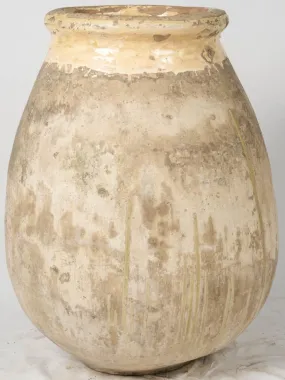 18th Century Biot Jar w/ yellow glaze 39"