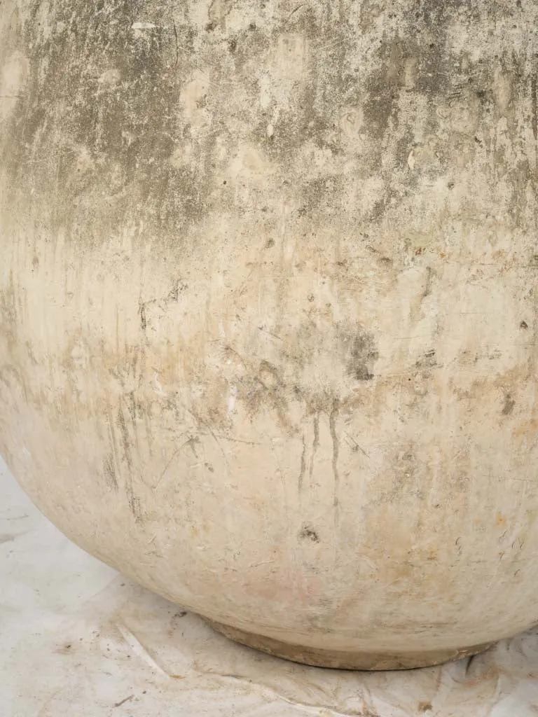 18th Century Biot Jar w/ yellow glaze 39"