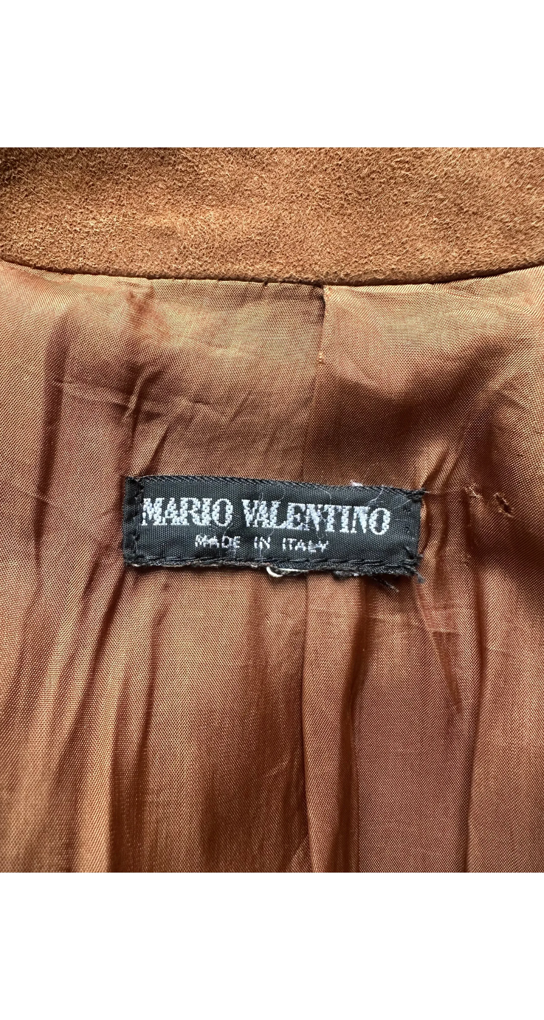1980s Brown Fringe Suede Western Coat