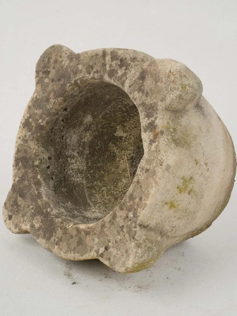 19th Century French Stone Mortar 7"