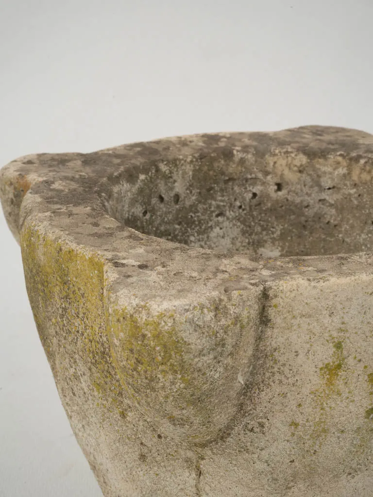 19th Century French Stone Mortar 7"
