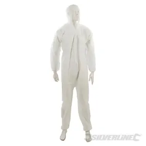 580467 Silverline Disposable Overall