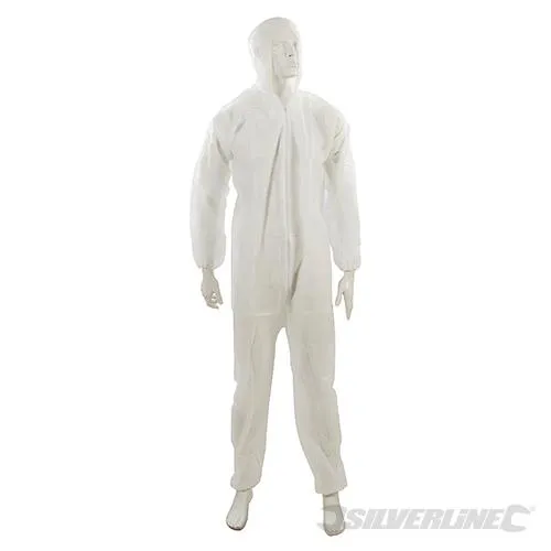 580467 Silverline Disposable Overall
