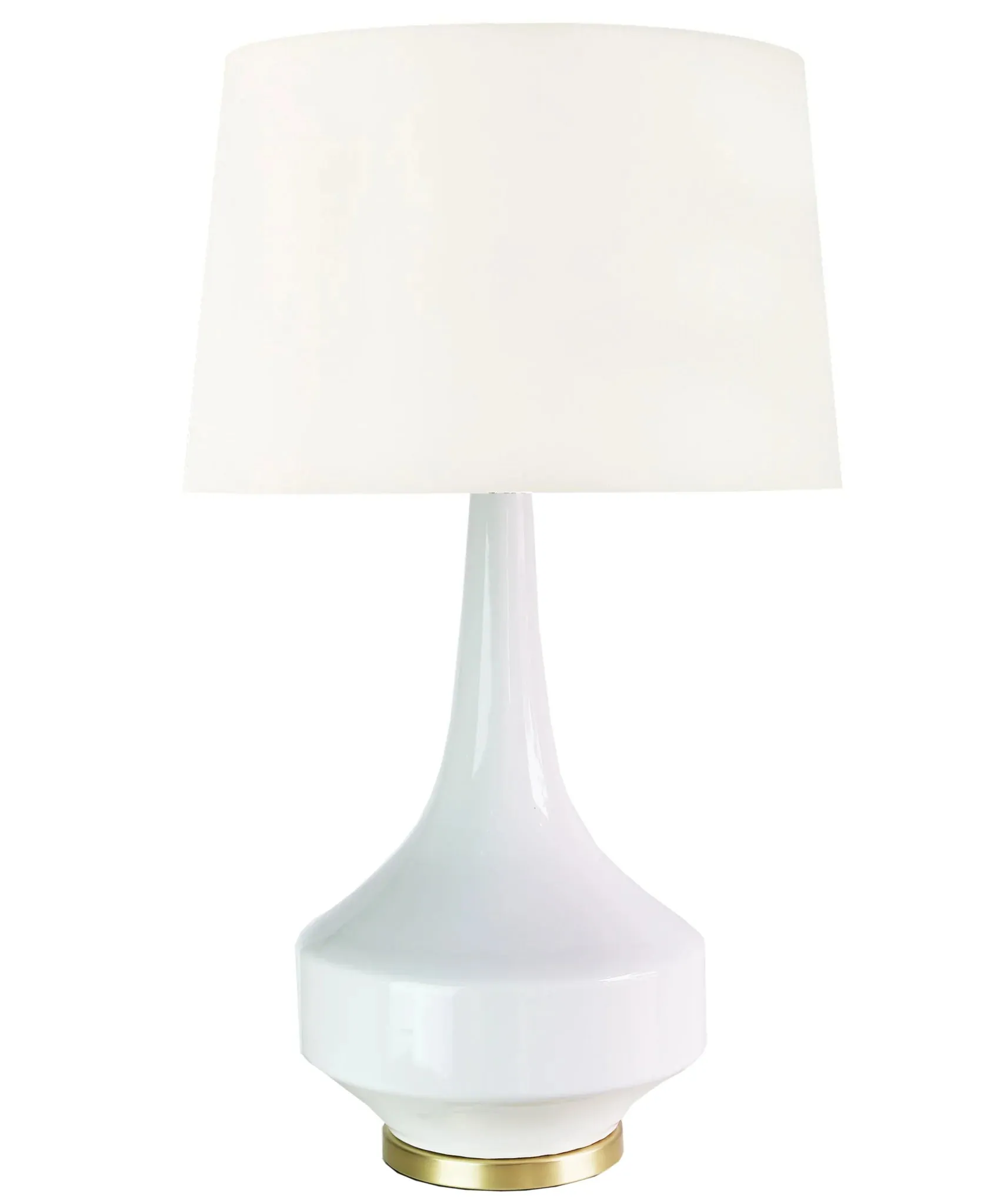 Andrea Table Lamp, White