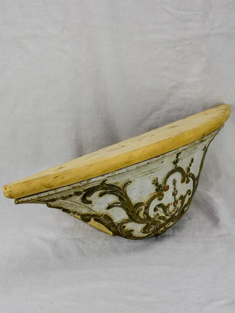 Antique floating console / shelf 26½"