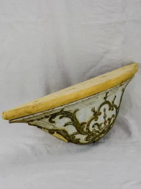 Antique floating console / shelf 26½"