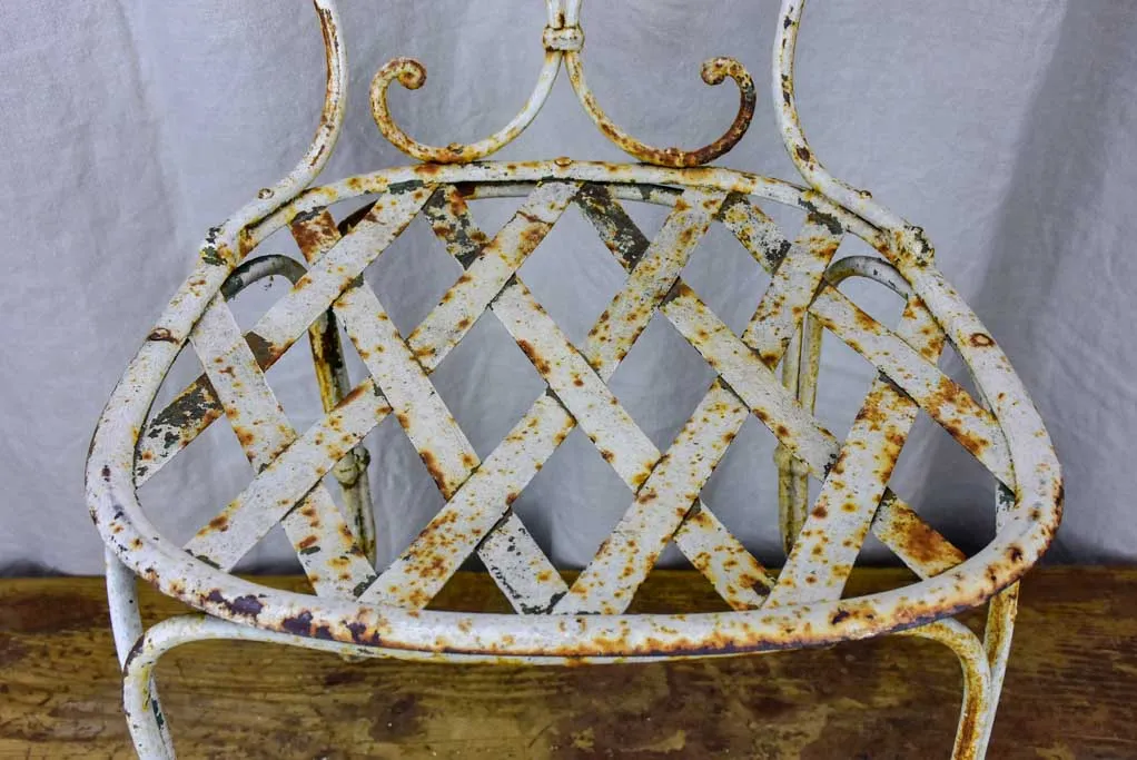 Antique French garden chair - Napoleon III