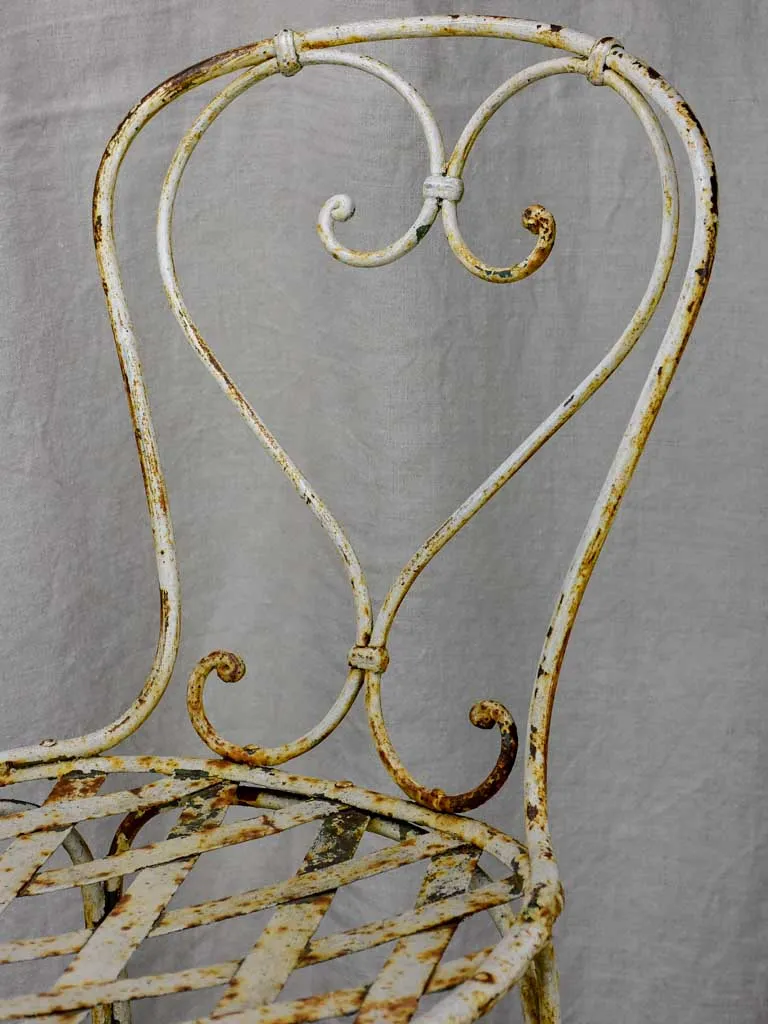 Antique French garden chair - Napoleon III