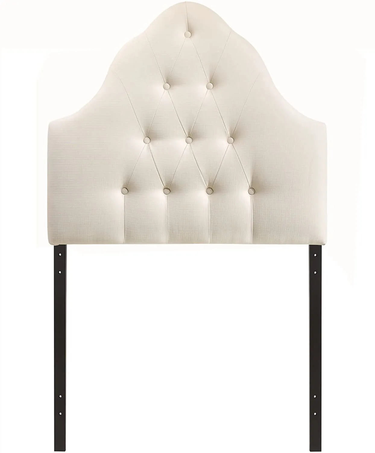 Ava Ivory Fabric Headboard