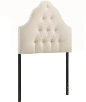 Ava Ivory Fabric Headboard