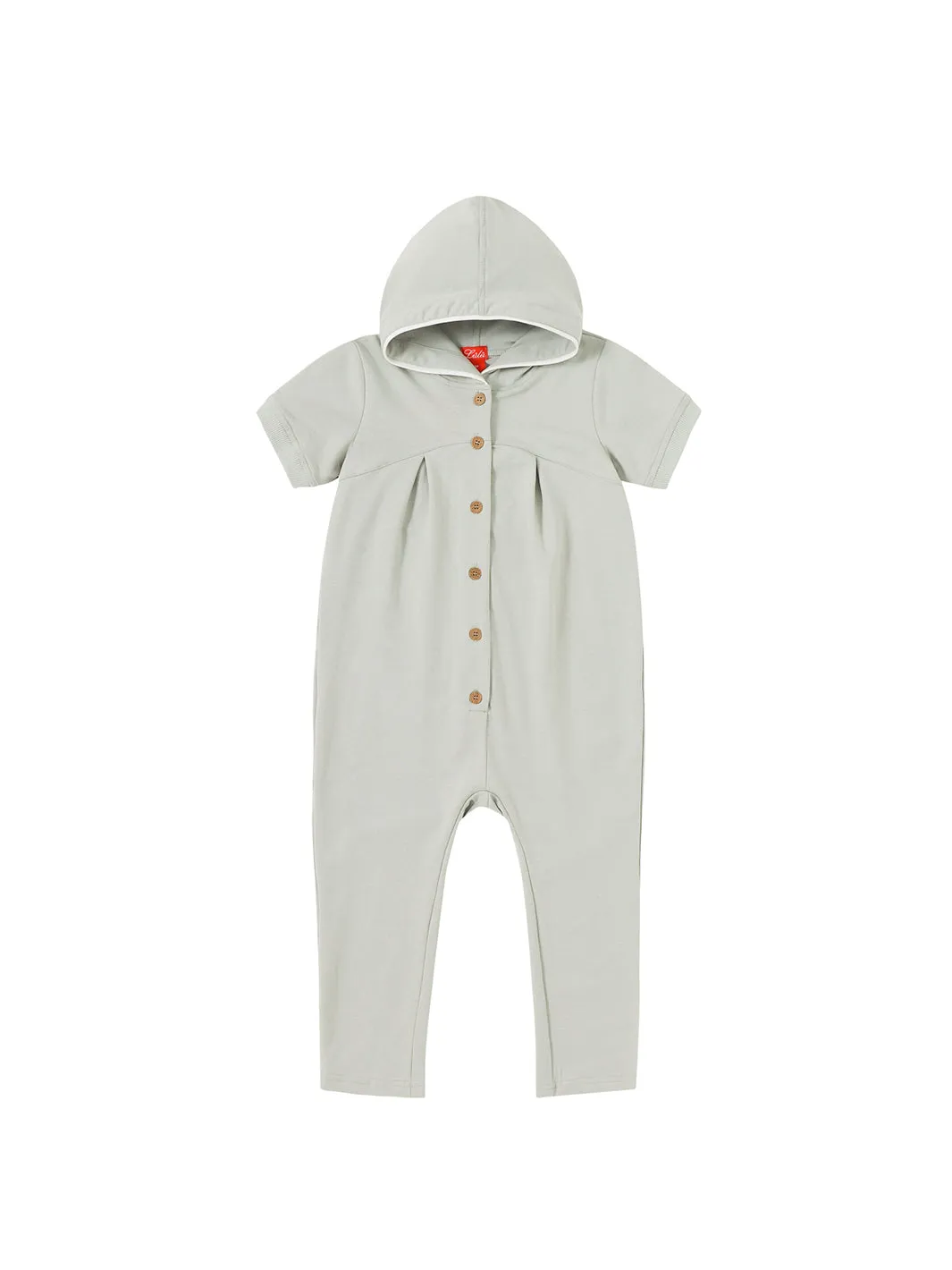 Baby Hood Overall - Pastel Mint