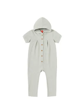 Baby Hood Overall - Pastel Mint