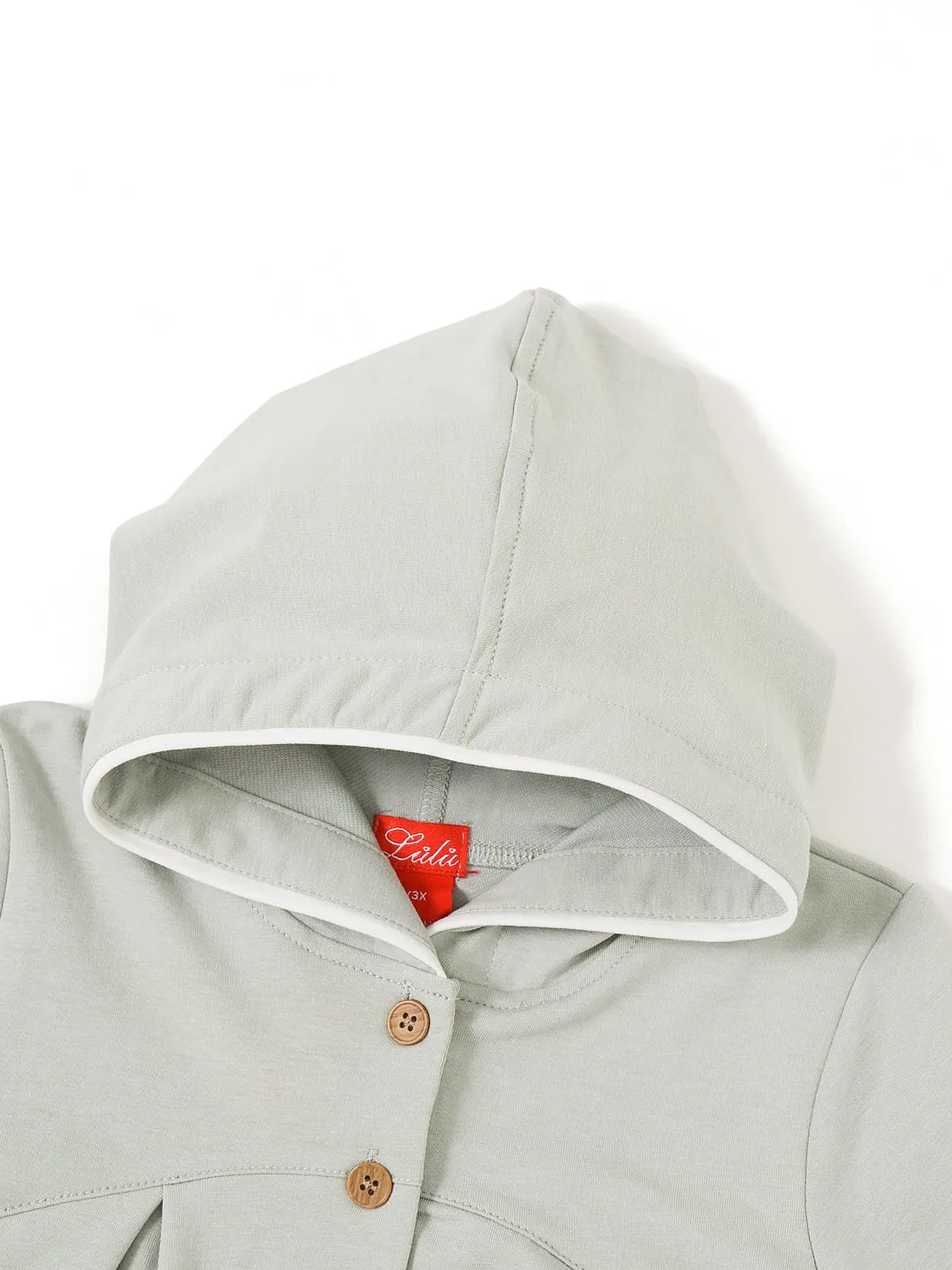 Baby Hood Overall - Pastel Mint