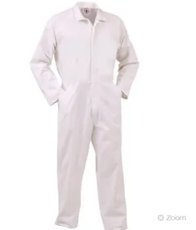 Bison Overall Workzone Polycotton Food Industry Zip