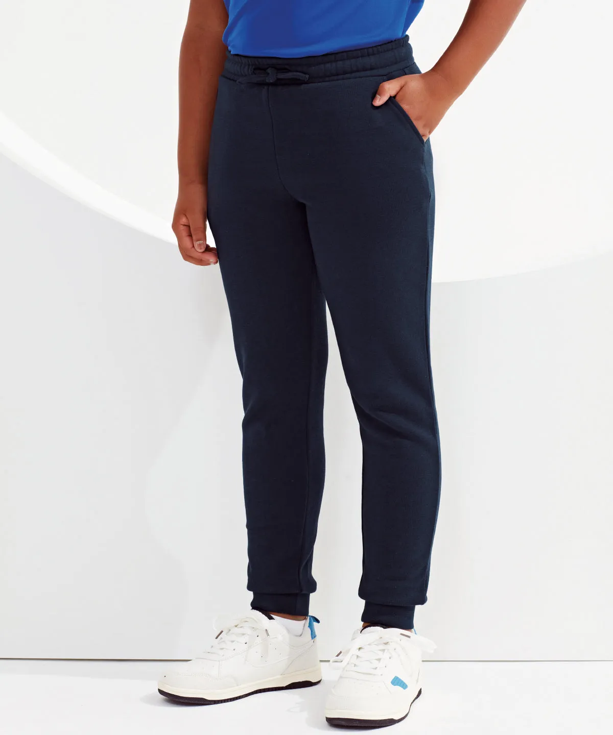 Black - Kids TriDri® recycled joggers