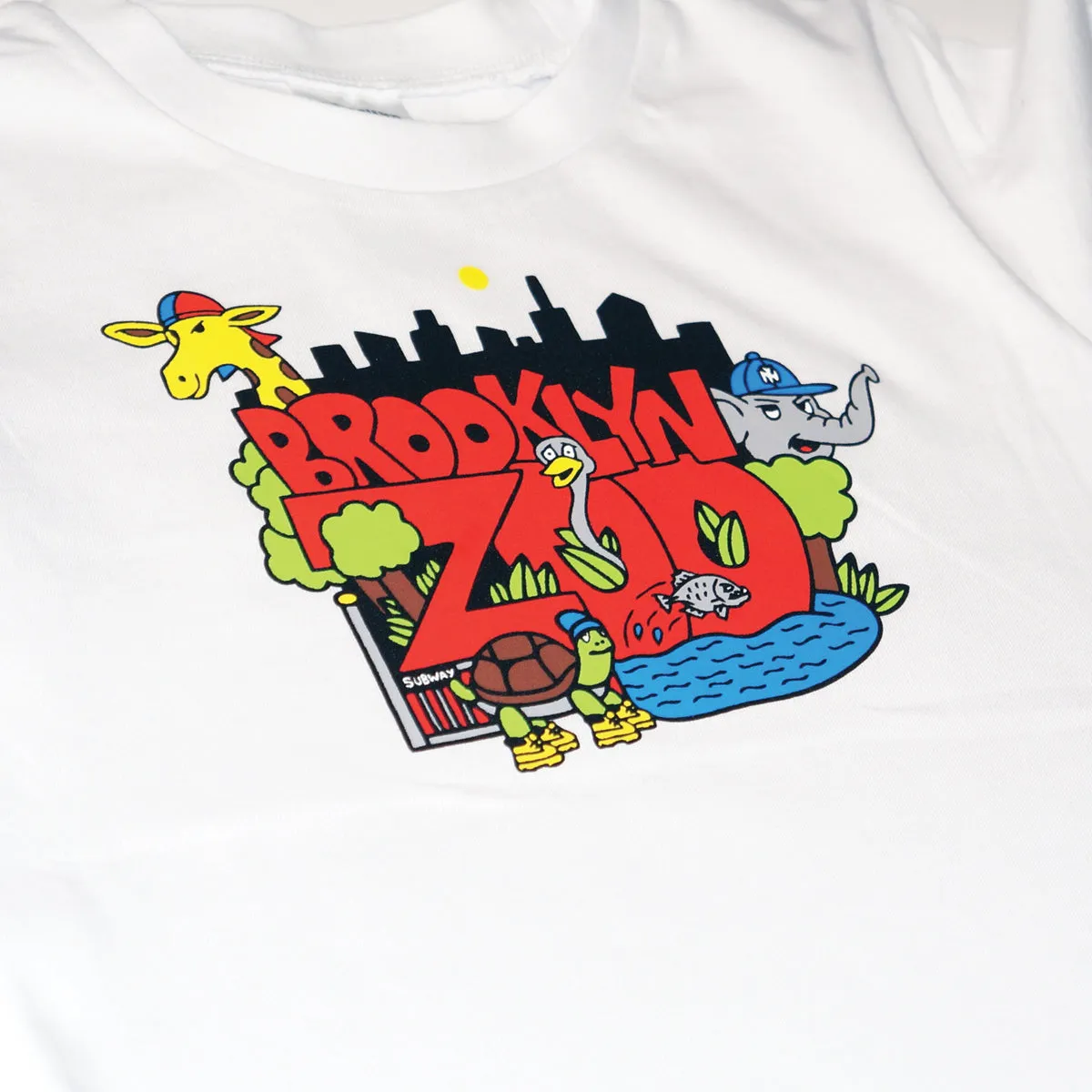 Brooklyn Zoo T-shirt (White)