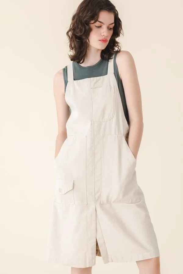 Canvas Overall Dress SALE
