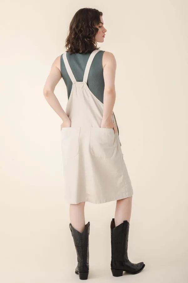 Canvas Overall Dress SALE