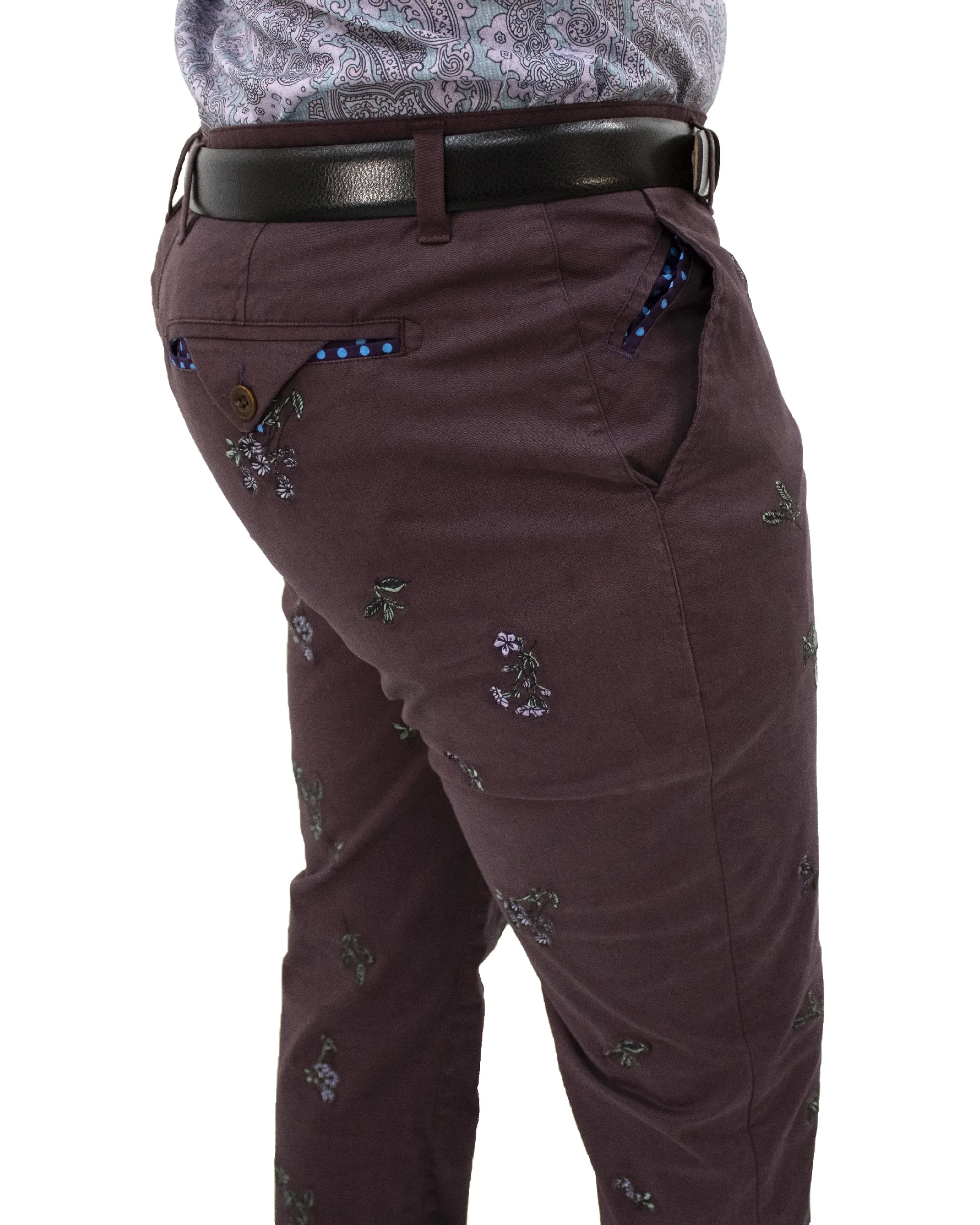Charles Flowers Fudge Pants