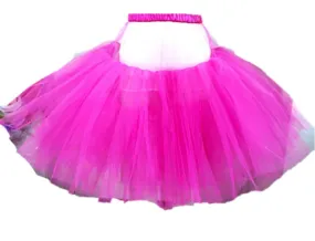 【CLASSIC】TULLE SKIRT - Fushia