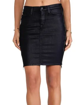 Coated "Marinanne" Pencil Skirt