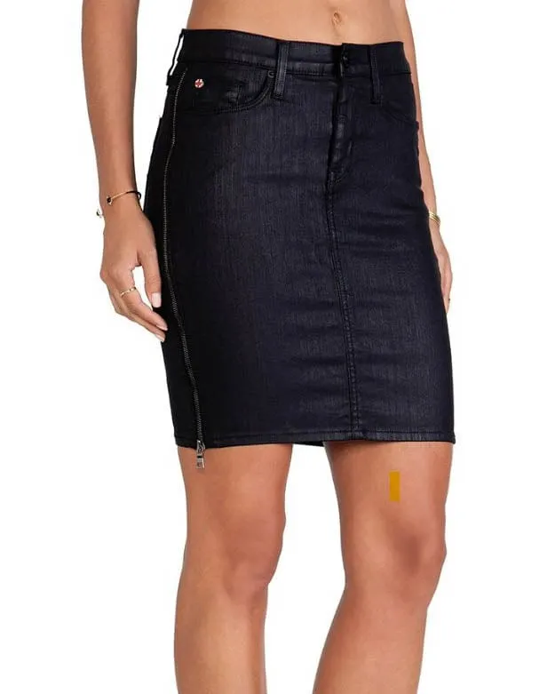 Coated "Marinanne" Pencil Skirt