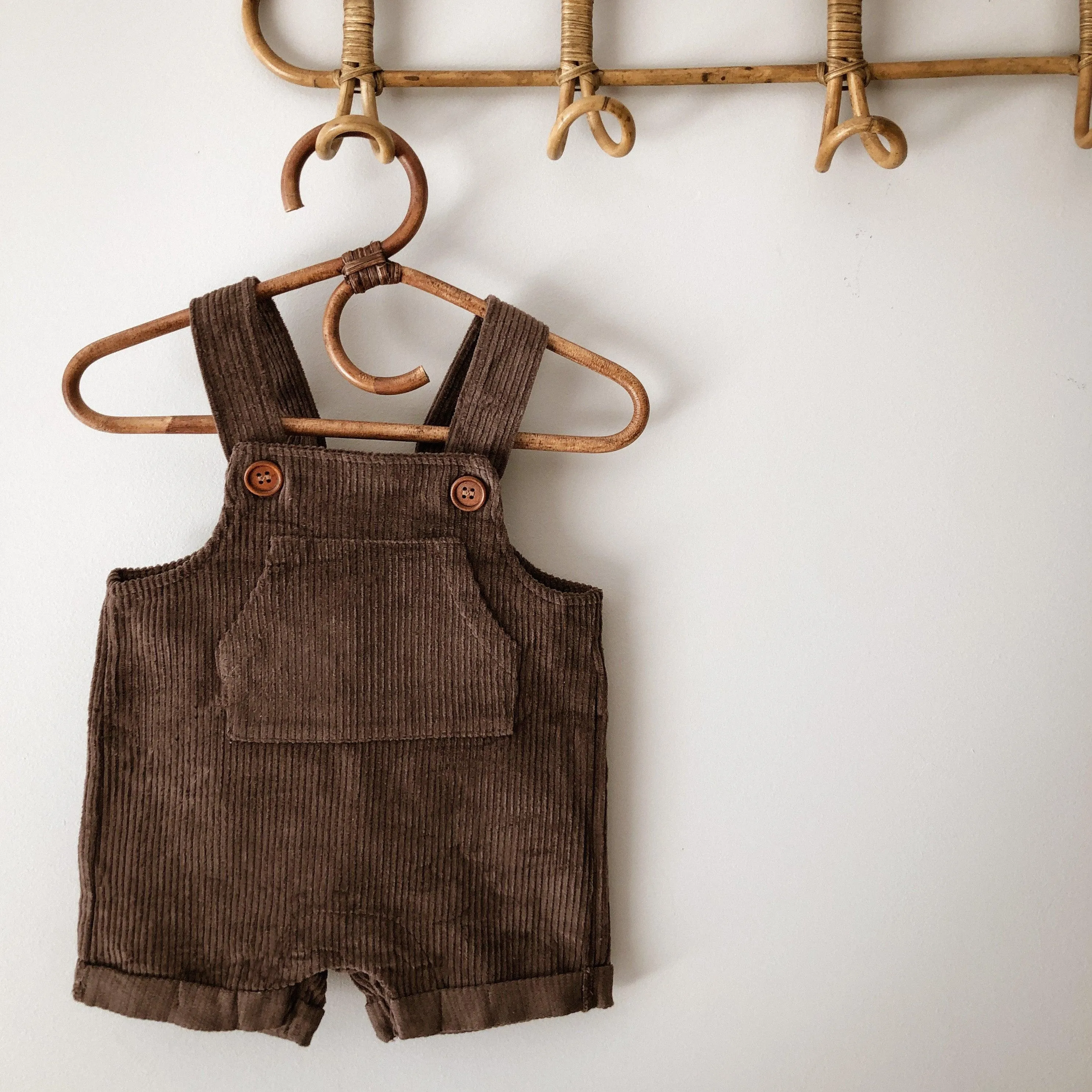 Cordie Shortie Corduroy Overalls - Now in Five Colourways!