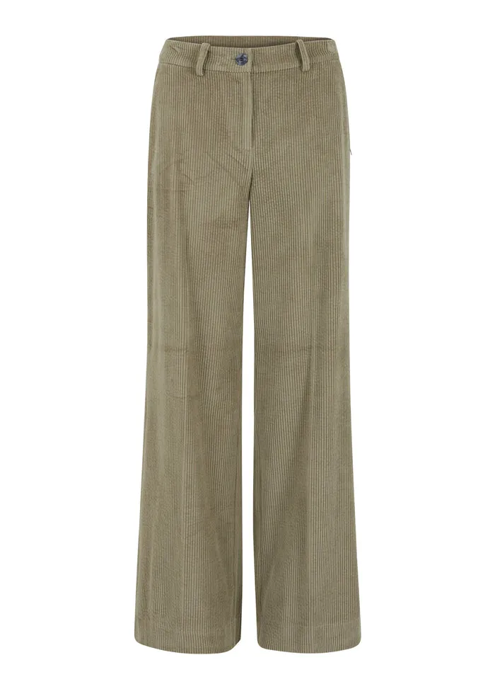 COSTER COPENHAGEN - Corduroy Petra Pants FALL LEAVES