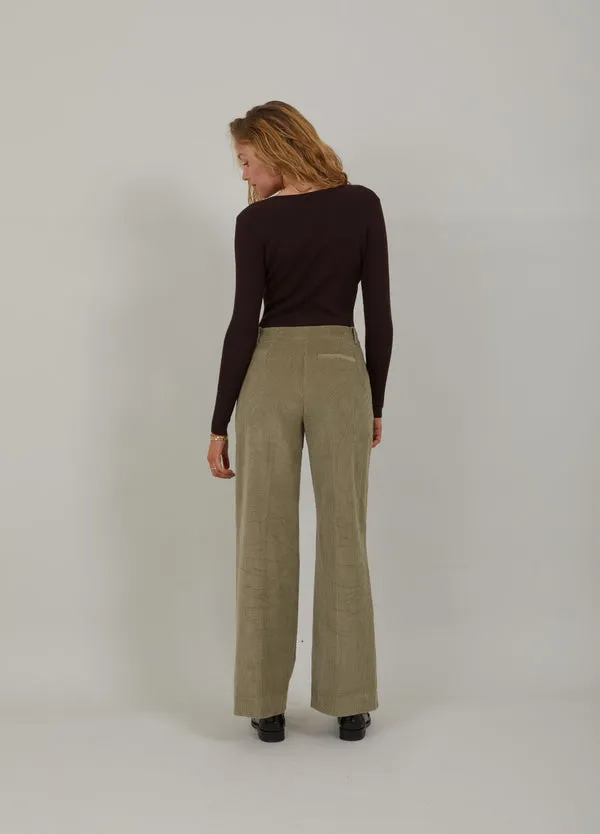 COSTER COPENHAGEN - Corduroy Petra Pants FALL LEAVES