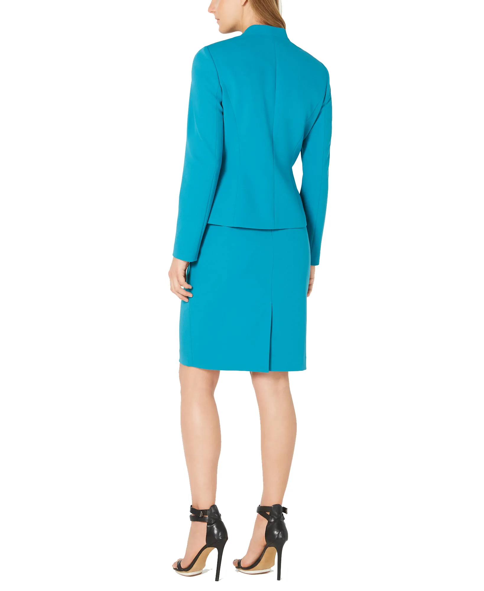 Crepe Pencil Skirt