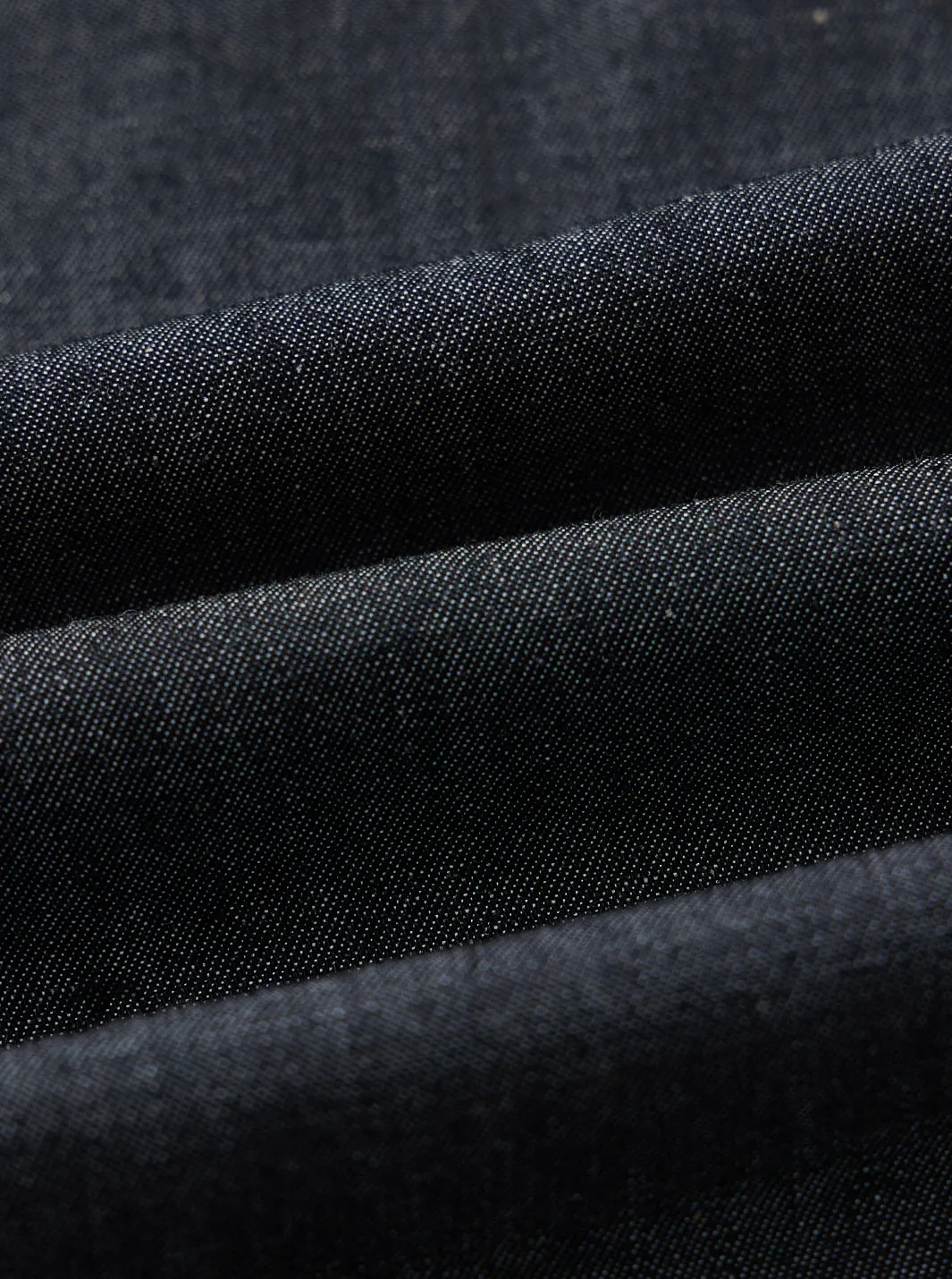 Denim Topstitched Overall - Black