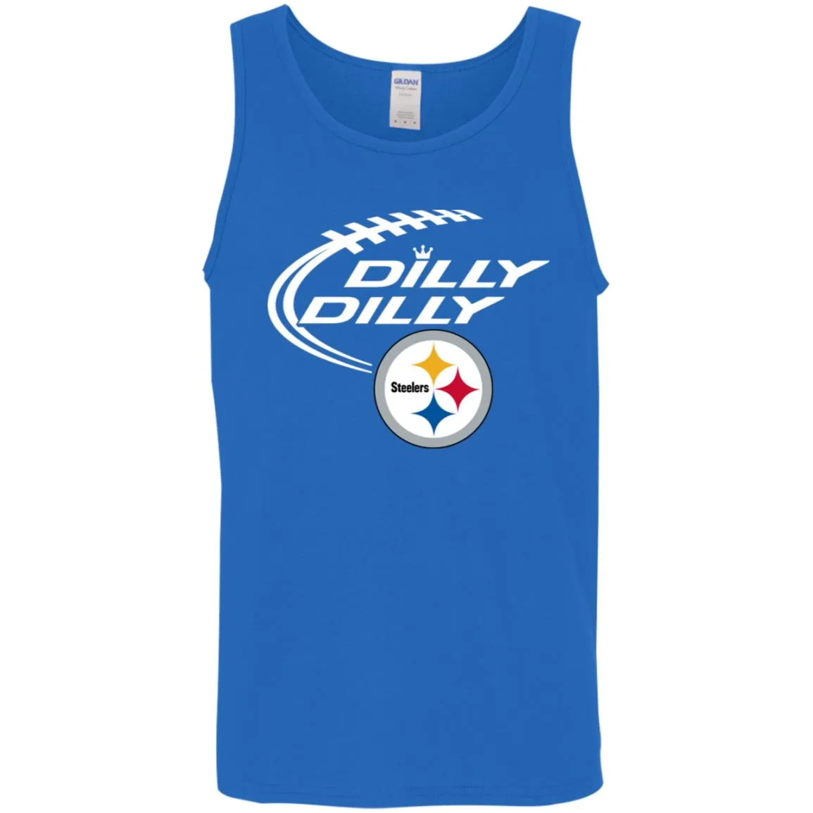 Dilly Dilly Pittsburgh Steelers Logo Nfl Football Men Tank Top