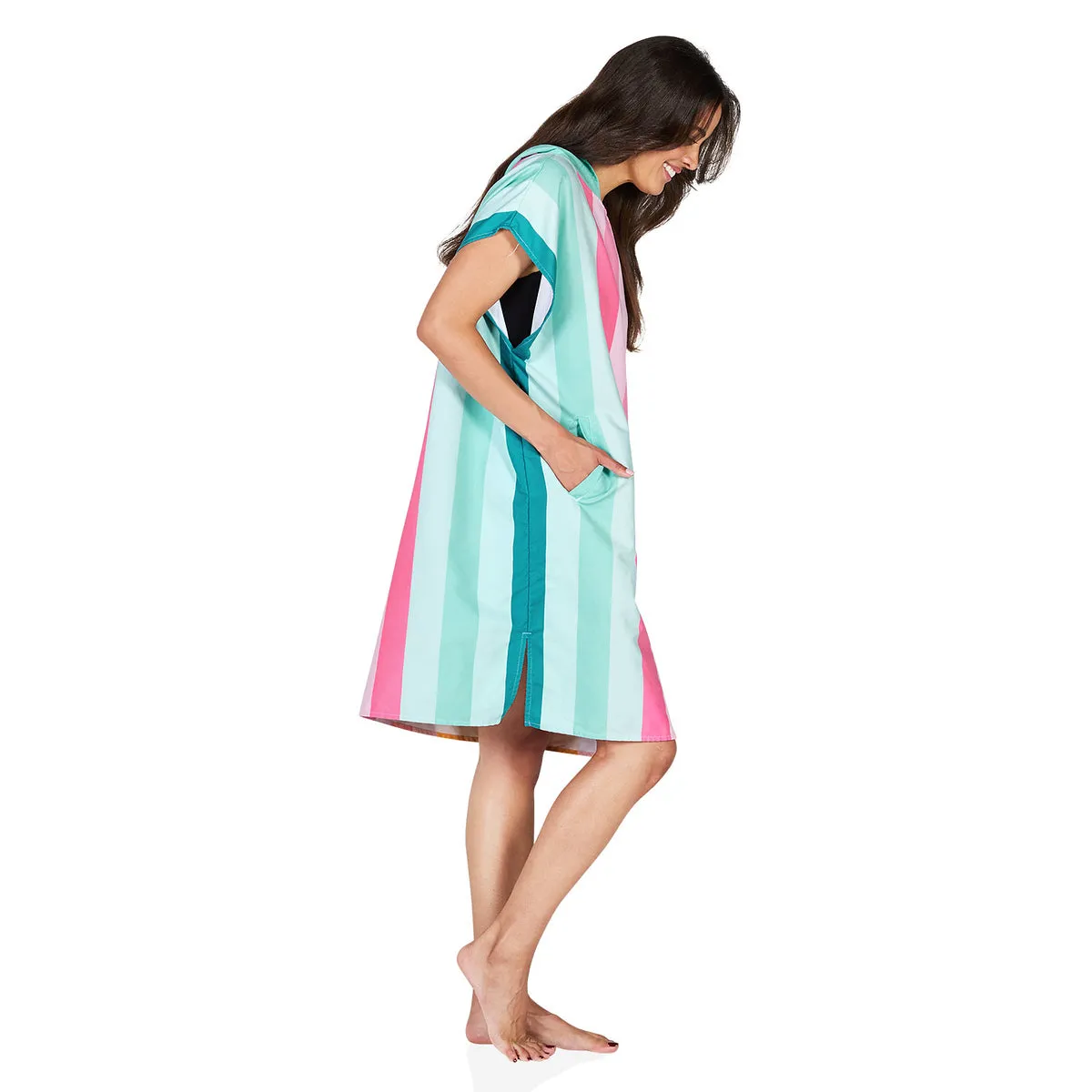 Dock & Bay Poncho Adults - Coastal Candy