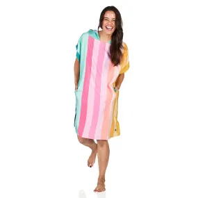 Dock & Bay Poncho Adults - Coastal Candy