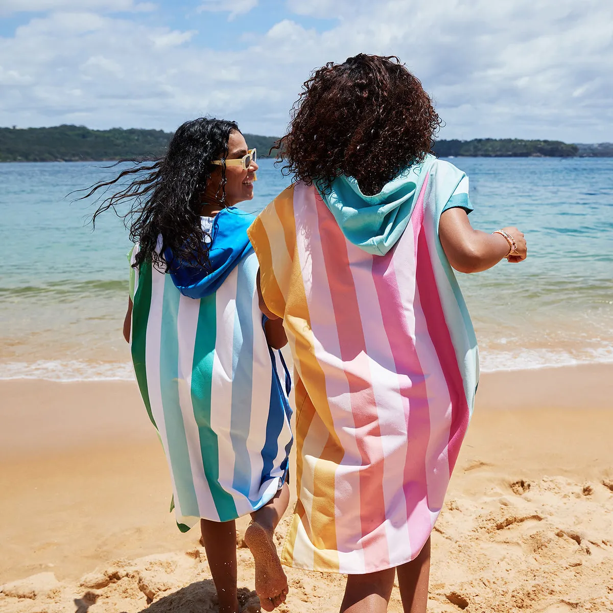 Dock & Bay Poncho Adults - Coastal Candy