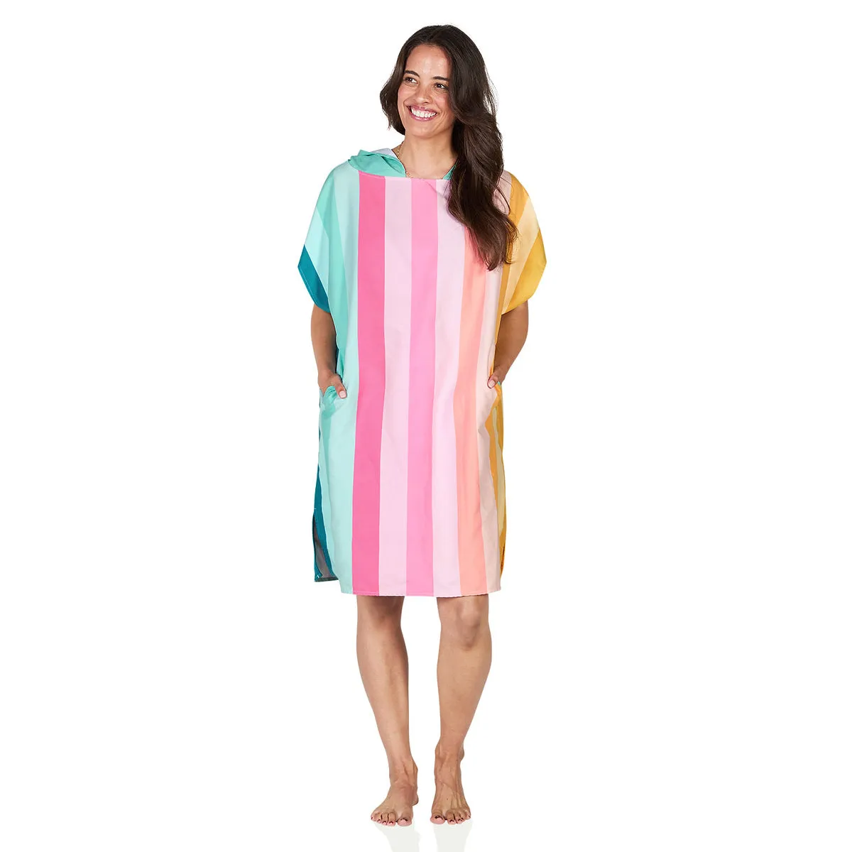 Dock & Bay Poncho Adults - Coastal Candy