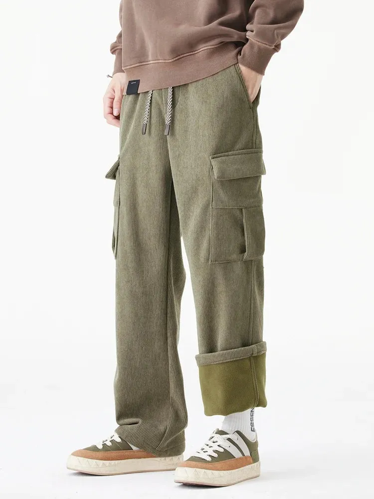 Ethan Fleece-Lined Cargo Pants