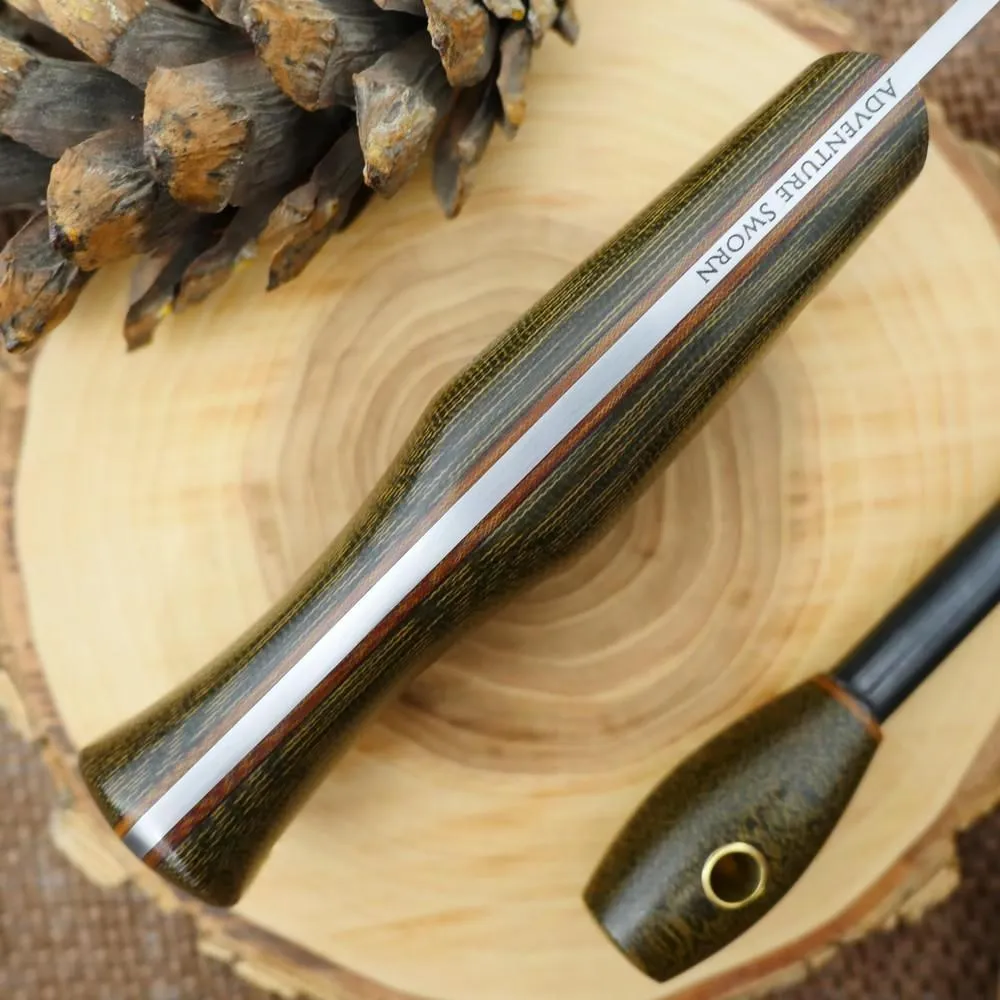 Explorer: Green Canvas & Brown Linen