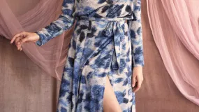 Fastol Wrap Skirt (Blue)