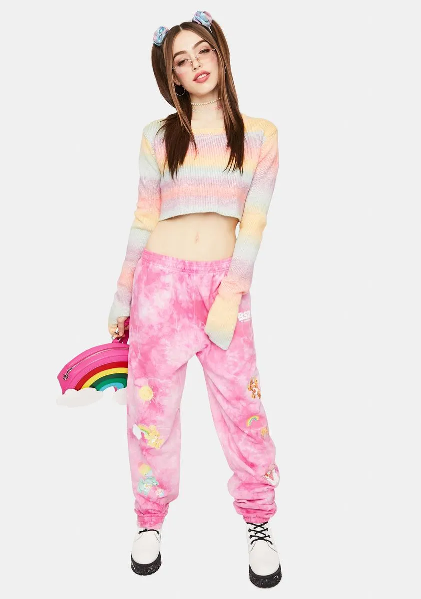 Happy Thoughts Tie Dye Sweatpants