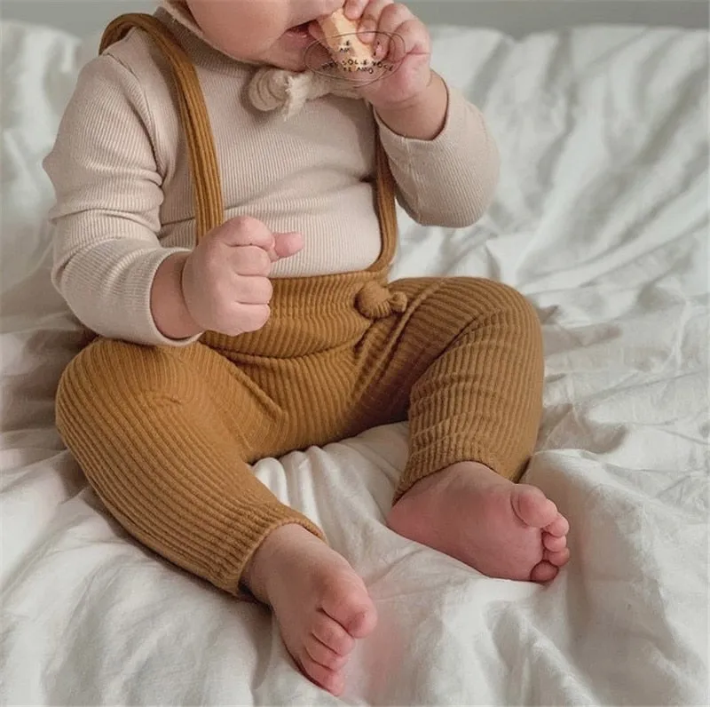 HIGH WAISTED OVERALL SUSPENDERS 3M-3T