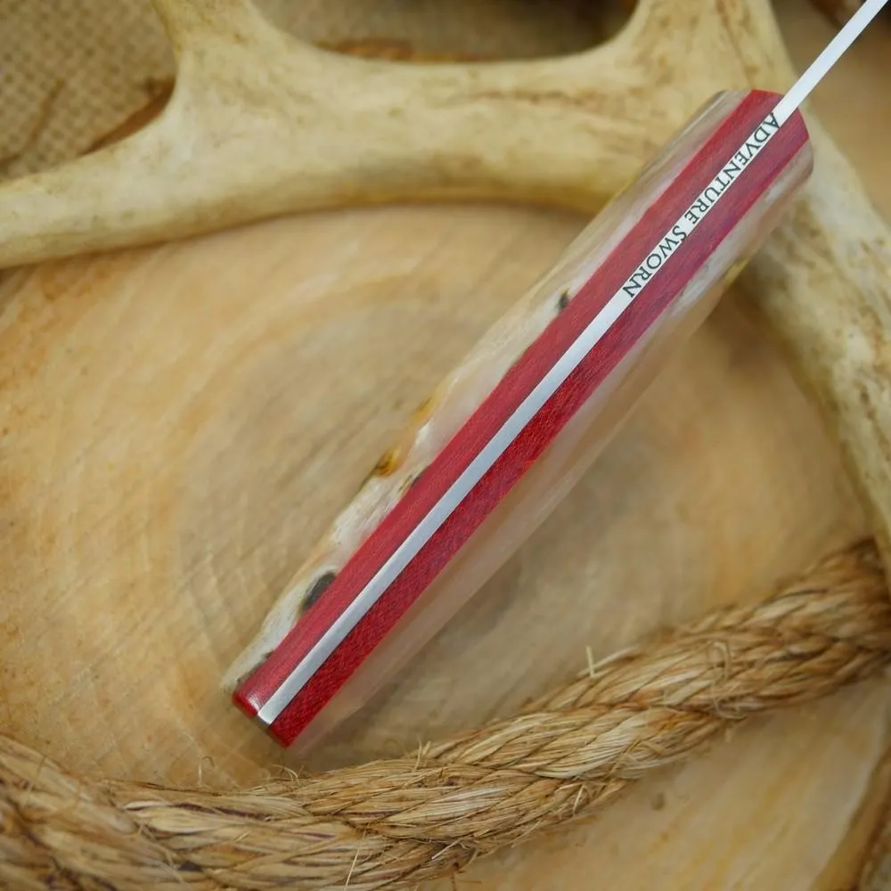 Hiker: Ram's Horn & Red Linen