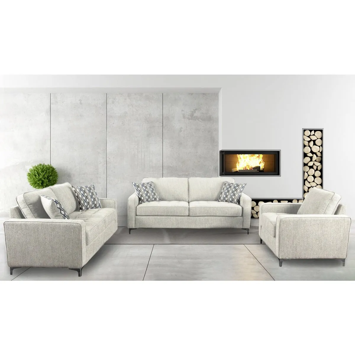 Hudson Platinum Chair