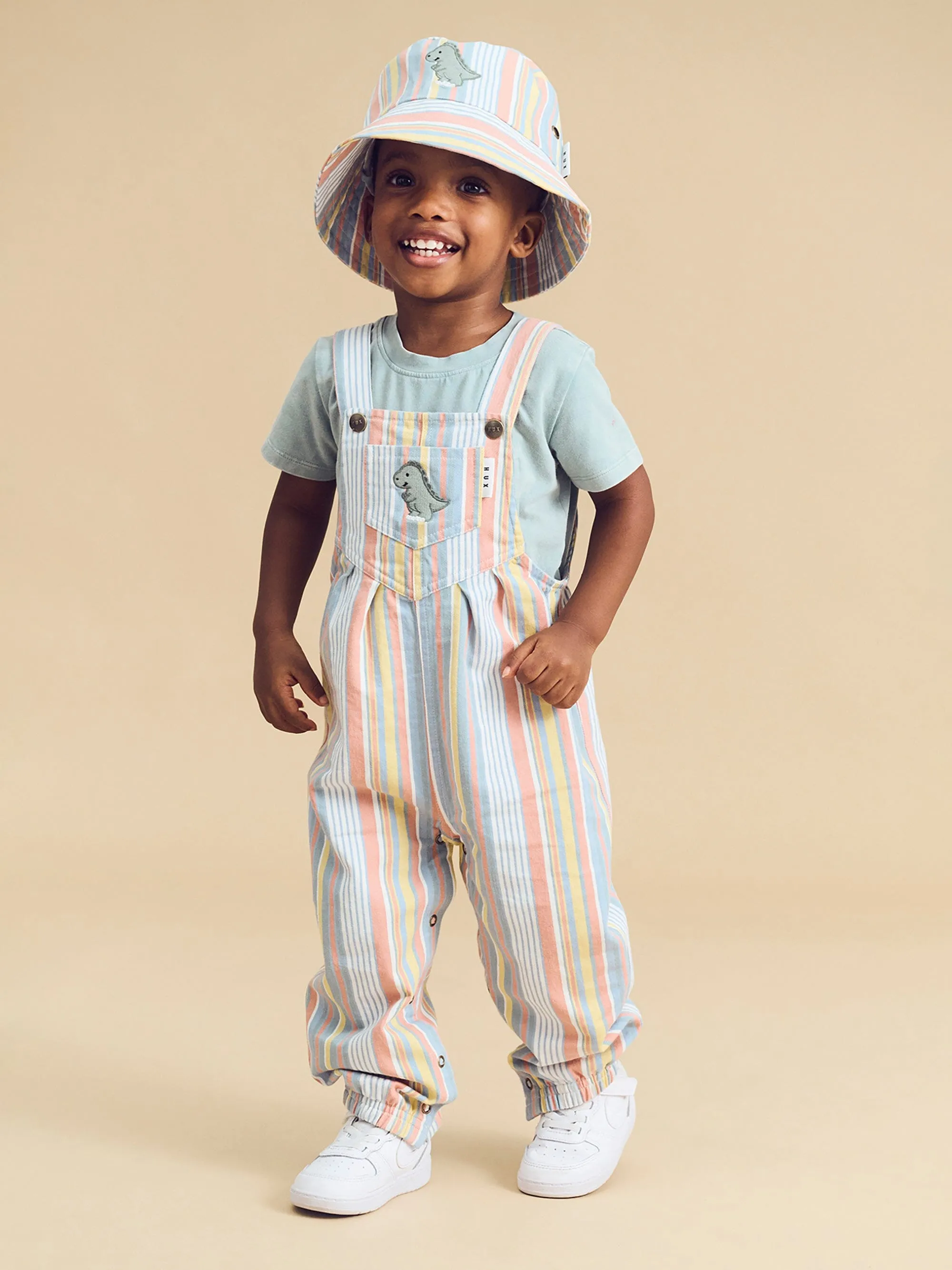 Huxbaby - Vintage Stripe Overall - HB0081S24