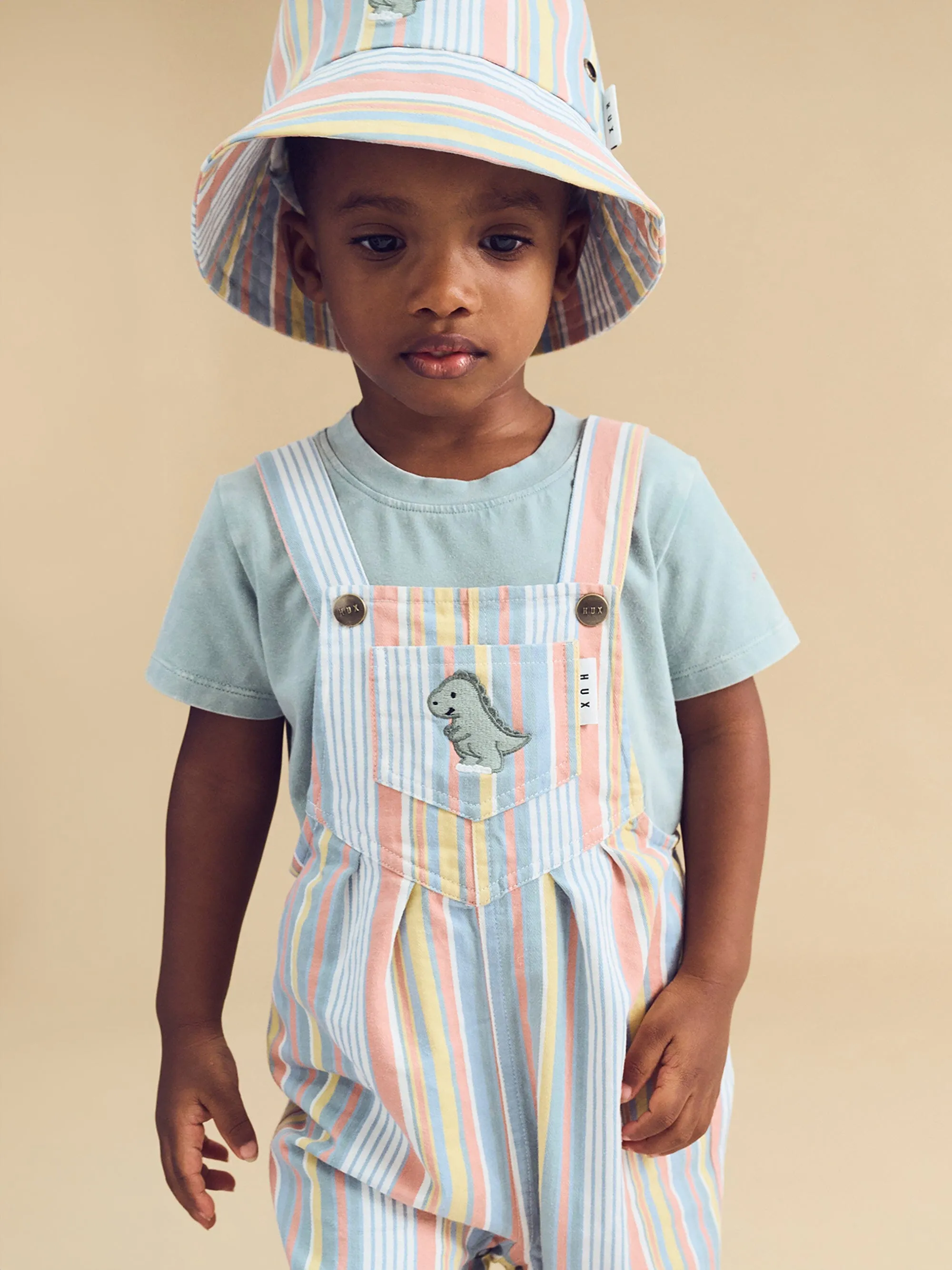 Huxbaby - Vintage Stripe Overall - HB0081S24