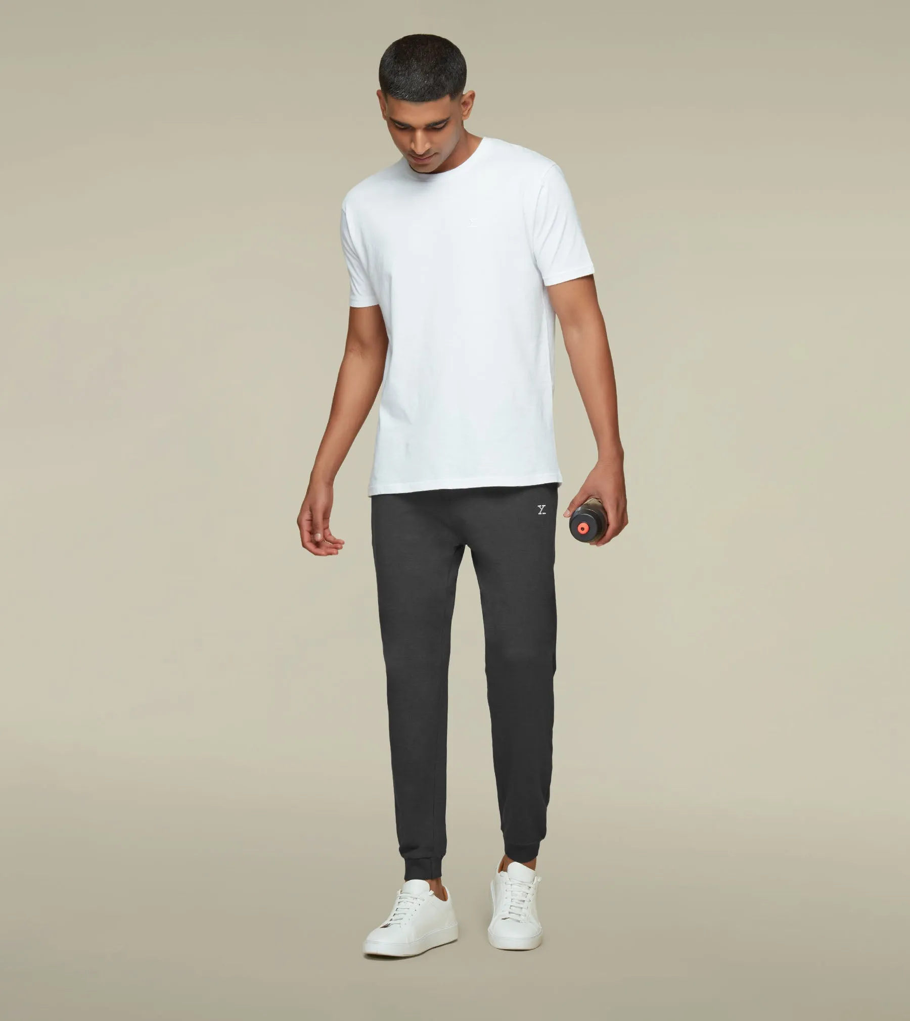 IntelliSoft Ace Modal-Cotton Joggers Graphite Grey