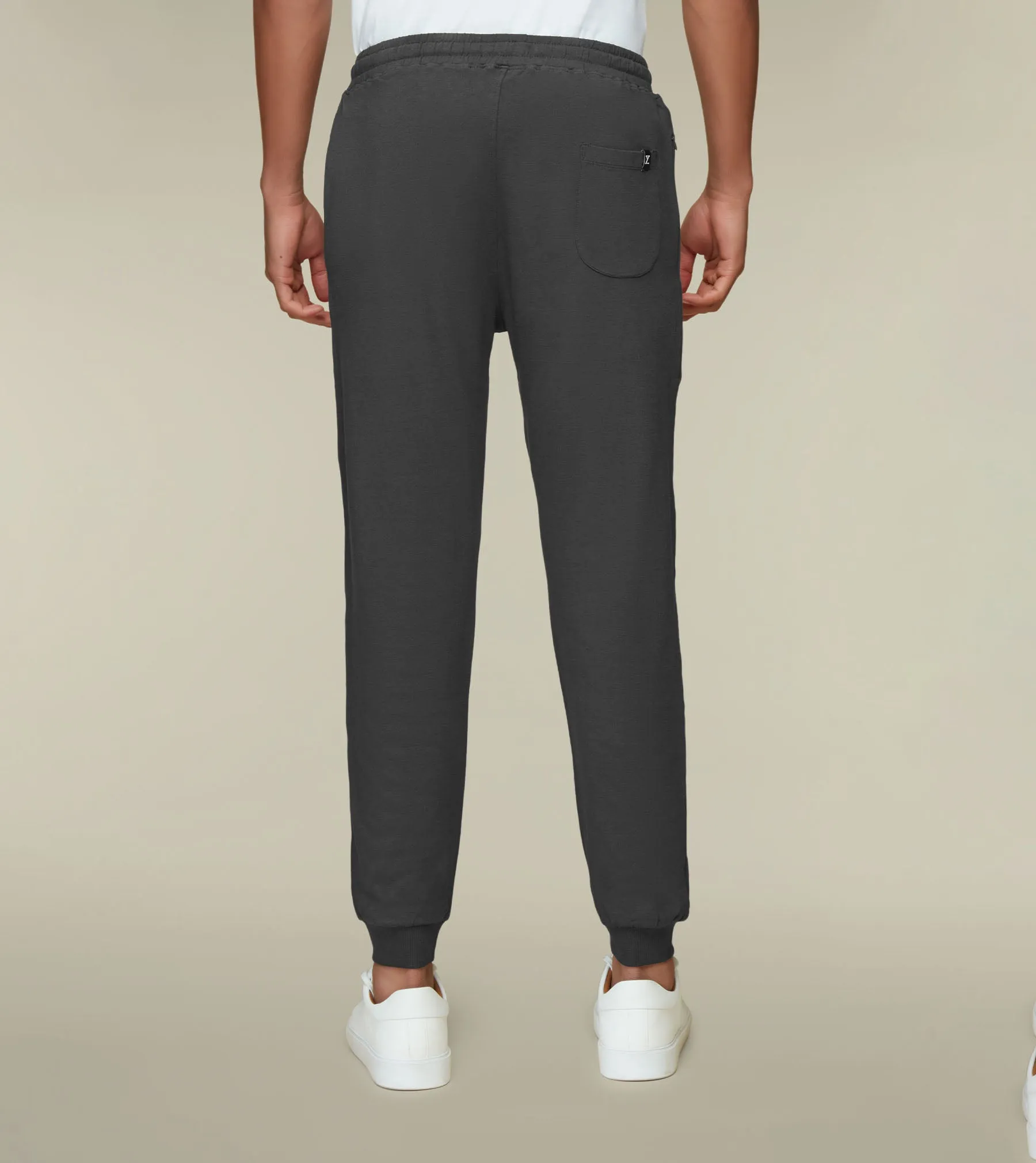 IntelliSoft Ace Modal-Cotton Joggers Graphite Grey