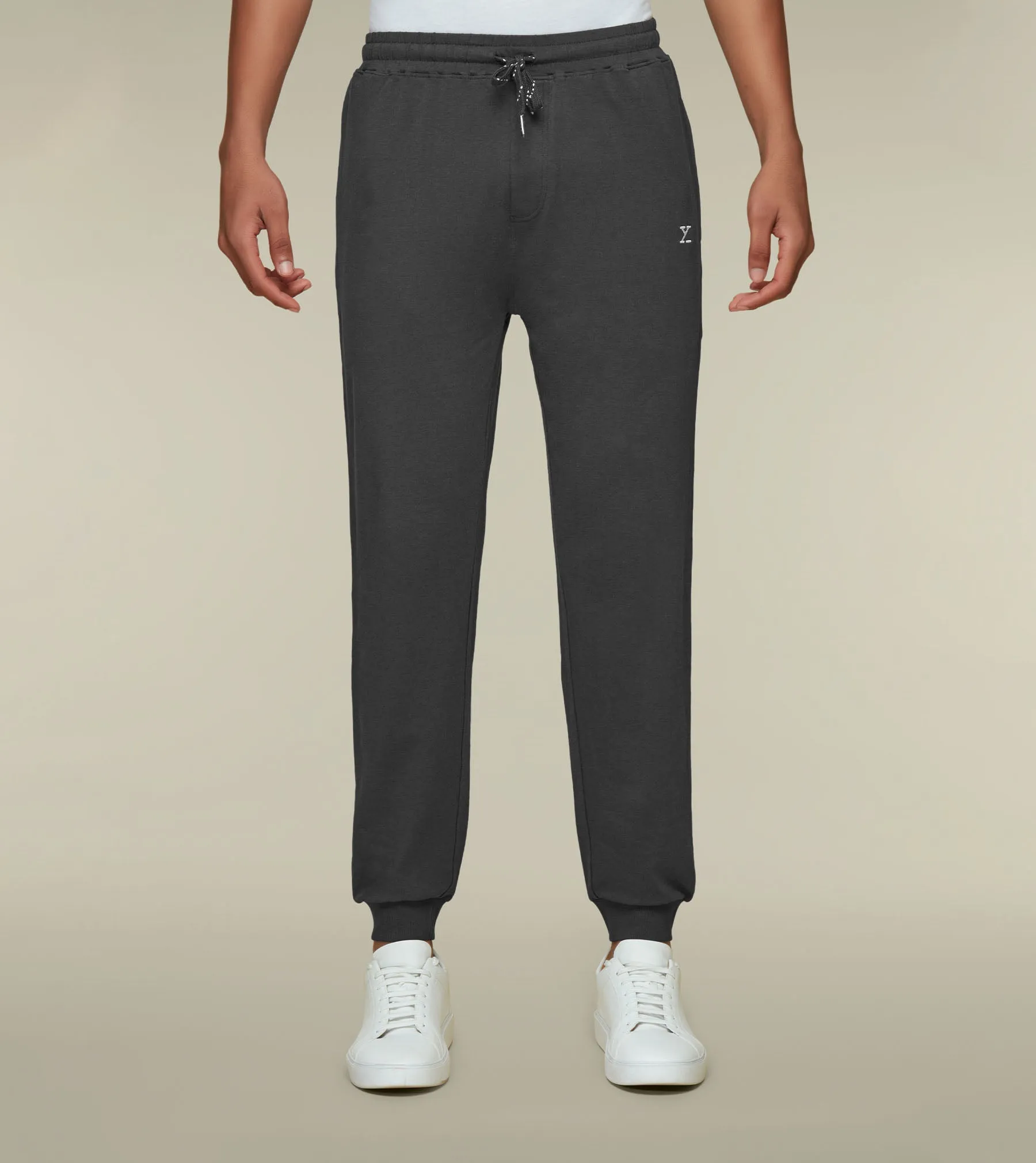 IntelliSoft Ace Modal-Cotton Joggers Graphite Grey