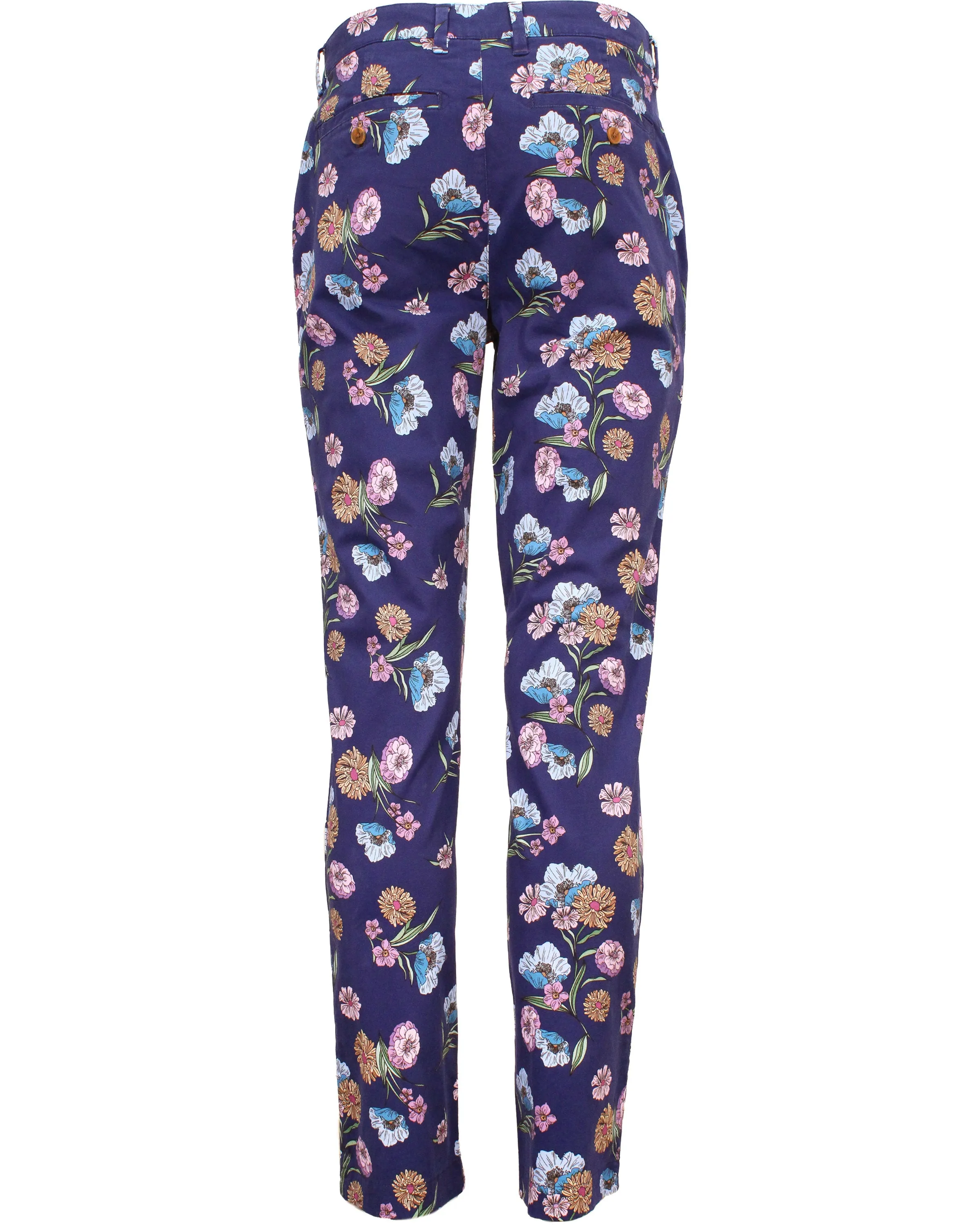 JACK LUX SPACED FLORAL PANT - NAVY