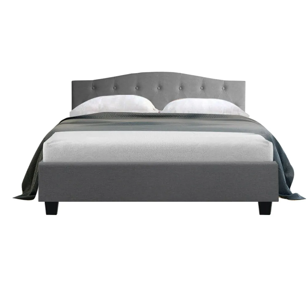Jervis Double Bed Frame Grey